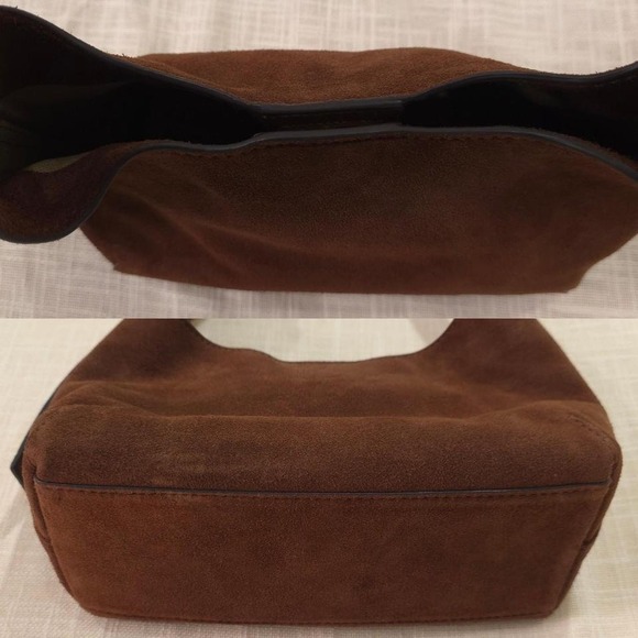 Madewell The Sculptural-Buckle Shoulder Bag - Soft Mahogany